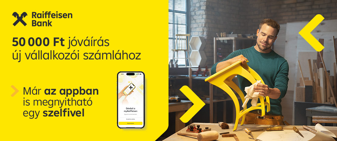 Most megéri Vállalkozói Számlát váltani - 50 000 Ft jóváirással - havidíjmentes POS terminállal 6 hónapig